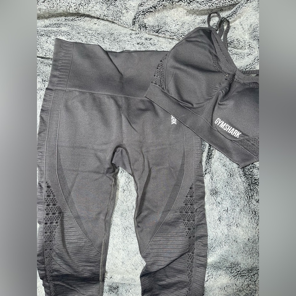 Bra is medium leggings are small